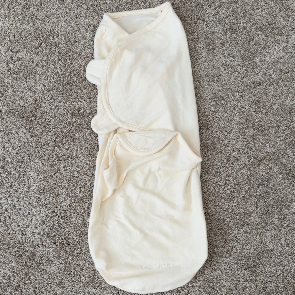 Organic Cotton Swaddle Me Swaddles by Summer neutral unisex size L (14-20 lb)